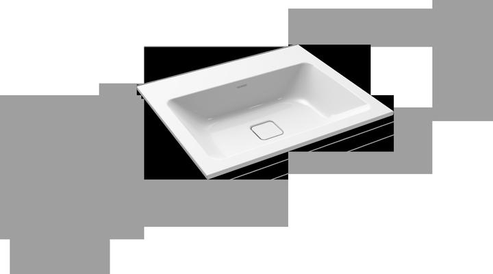 Produktbild Kaldewei Cono Einbauwaschtisch 3080, 600x500x14 mm (722 mm, 601 mm)