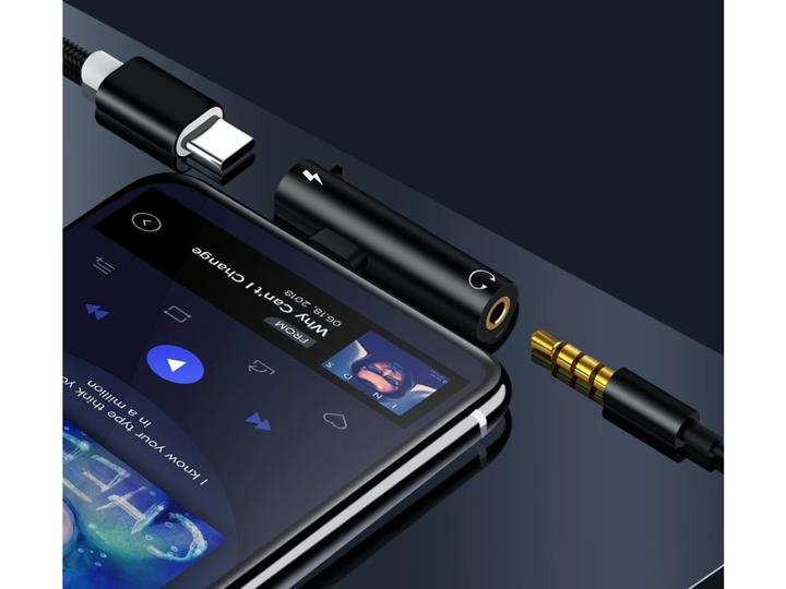 Image du produit PowerGuard Adaptateur USB-C Headphone Jack 3.5mm Headphone & Charge (USB Type C, Jack 3.5mm)