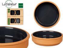 Produktbild La Dehesa Set 4 Steingut-Töpfe 16 cm Farbe schwarz (16 cm)