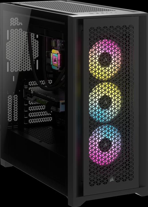 Productafbeelding Corsair iCUE 5000D RGB Airflow (ATX, mATX, Mini-ITX, E-ATX)