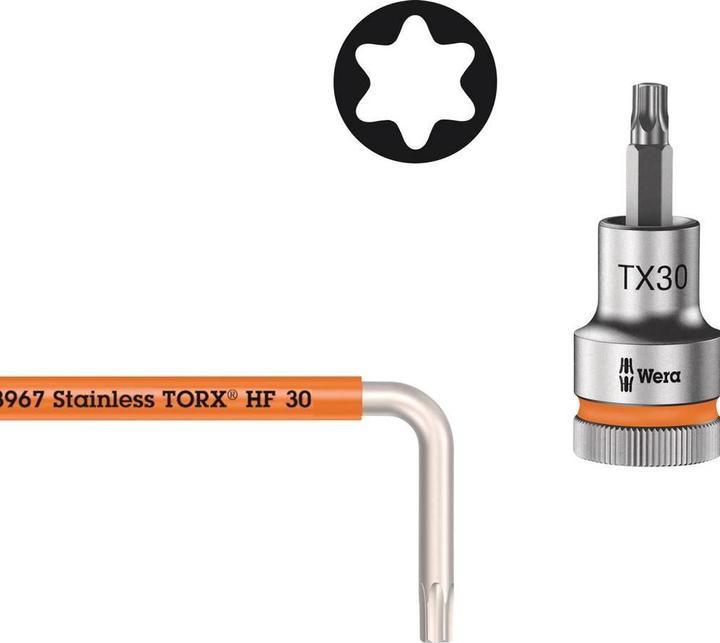 Produktbild Wera 3967/9 TX SXL Multicolour HF Stainless 1