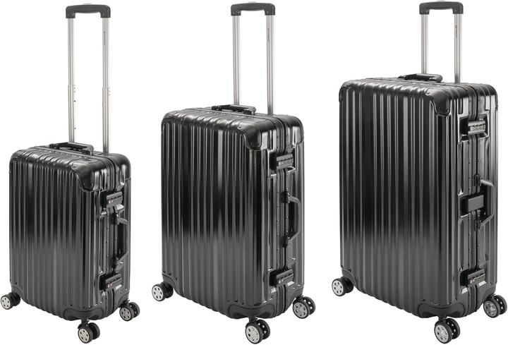 Immagine prodotto Travelhouse 3-teiliges Reisekoffer-Set (108 l, Bagaglio a mano (fino a 50 litri), M (50 - 90l), L (90 - 115l))