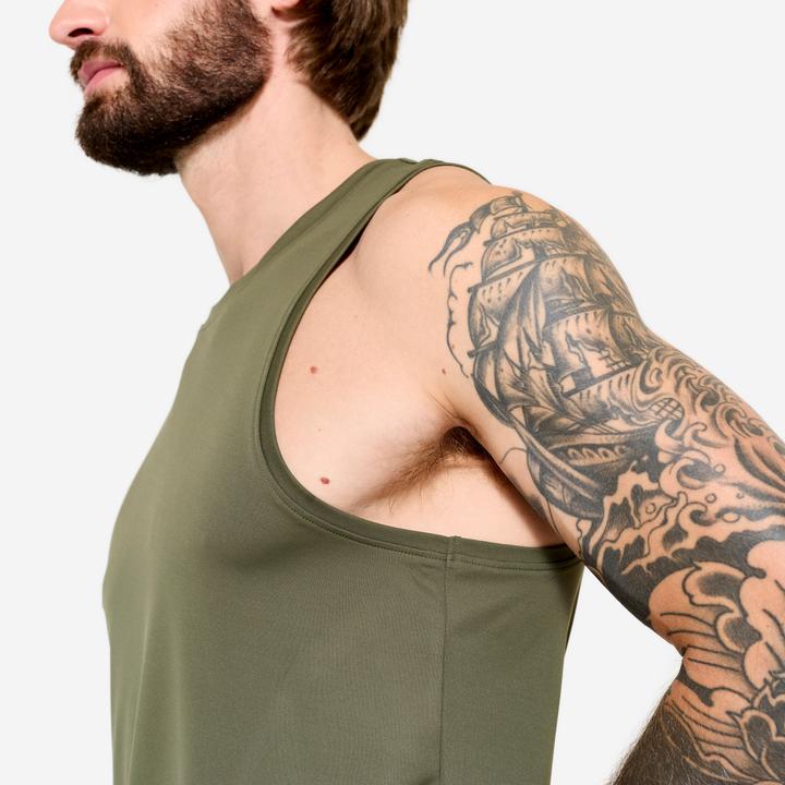 Immagine prodotto Domyos Tank Top Herren atmungsaktiv - khaki (XL)