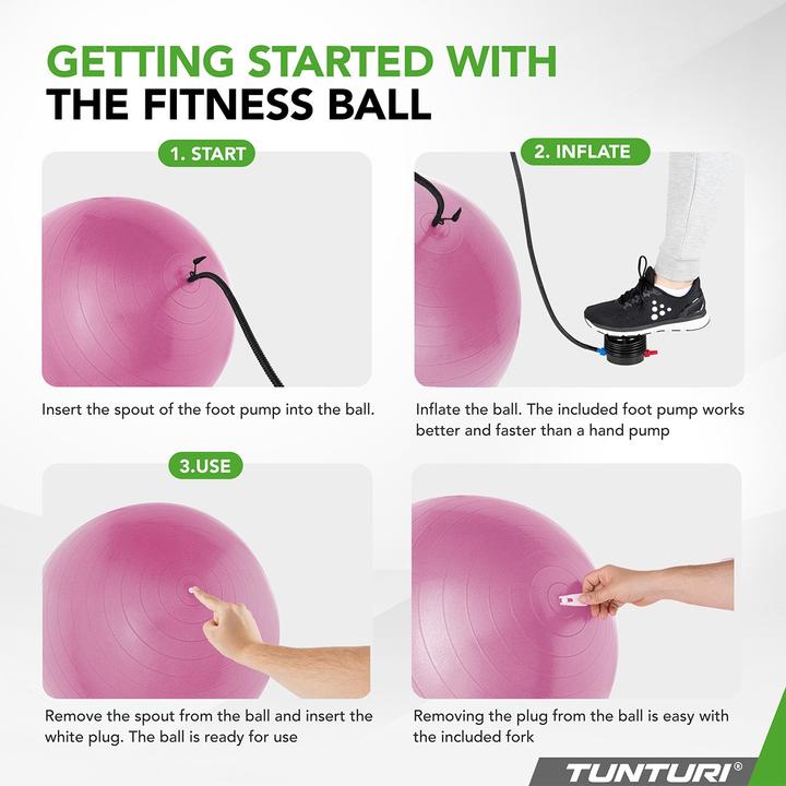 Actual product image Tunturi Gym Ball (65 cm)