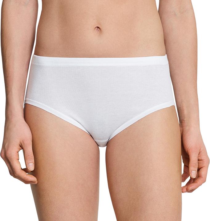 Image du produit Schiesser Lot de 6 slips taille basse Original Classics à fines côtes (40, L, paquet de 6)
