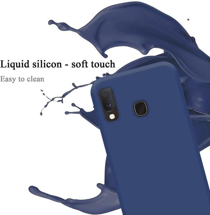 Immagine prodotto Cadorabo Copertura della cassa del silicone liquido TPU (Samsung Galaxy A20e)