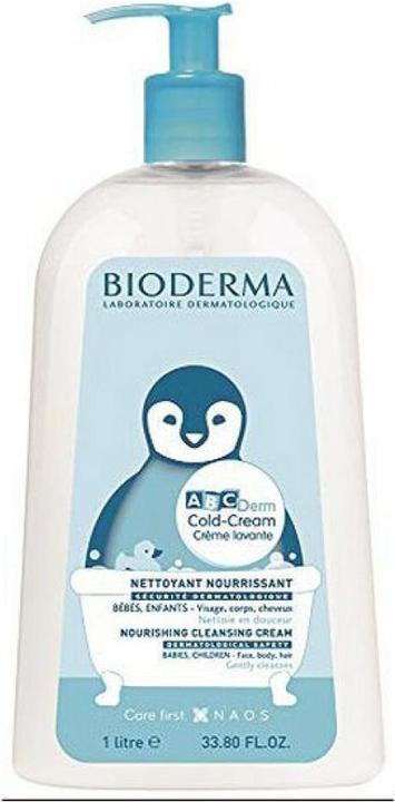 Actual product image Bioderma ABCDerm Cold Cream 1000 ml