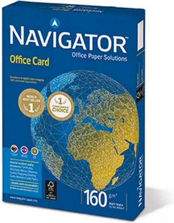 Actual product image Navigator Office Card (160 g/m², 1250 x, A4)