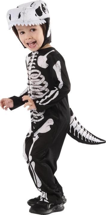 Actual product image Bristol Novelty Childrens/Kids Dinosaur Skeleton Costume (116)