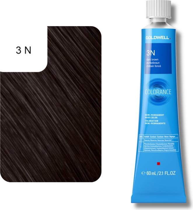 Actual product image Goldwell Colorance - 3N Dark Brown (3N dark brown)