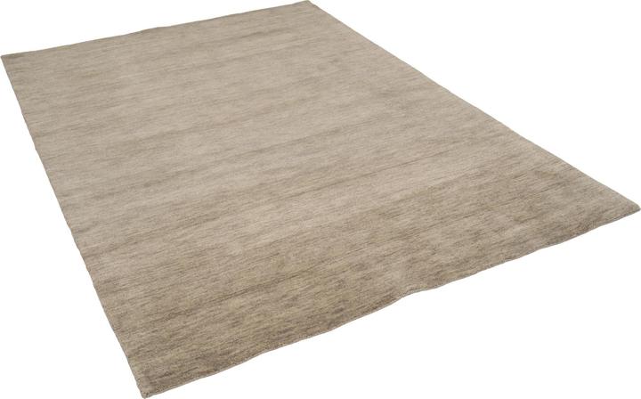 Produktbild Pergamon Wolle Natur Teppich Gabbeh Einfarbig (120 x 180 cm)