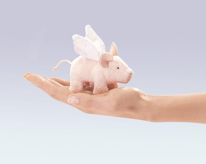 Actual product image Folkmanis Mini pig with wings