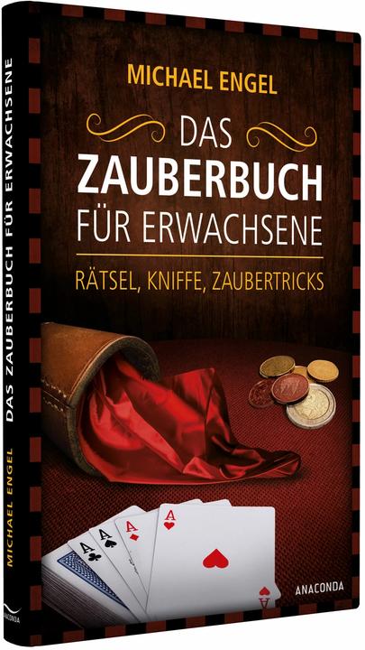 Immagine prodotto Das Zauberbuch für Erwachsene - Rätsel, Kniffe, Zaubertricks (Tedesco, Michael Angel, 2017)