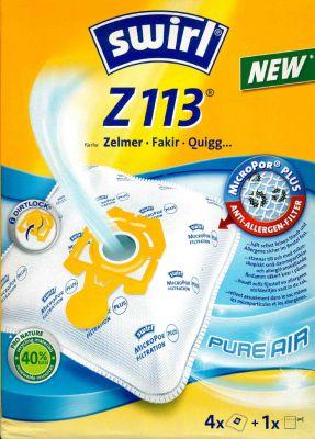 Actual product image Swirl Vacuum Cleaner Bag Z113 MicroPor Plus for Zelmer, Fakir and Quigg Vacuum Cleaners (1 x)