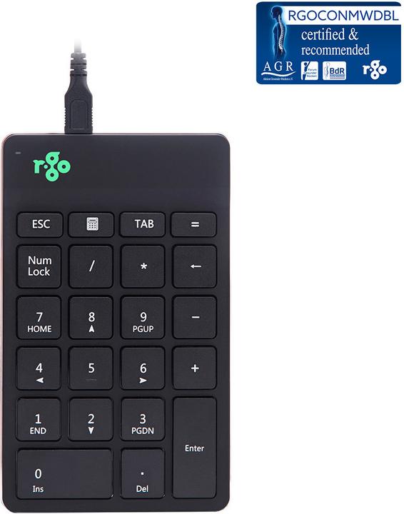 Immagine prodotto R-Go Tools Break (Tastierino numerico, Cablato)