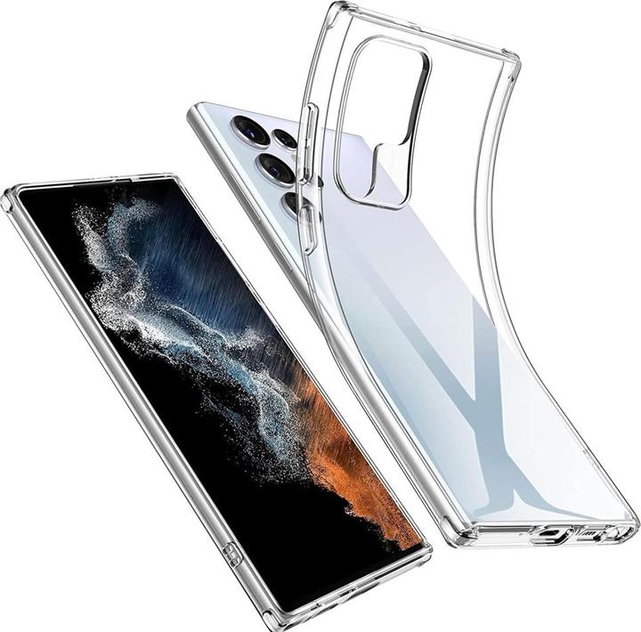 Immagine prodotto Screenguard Custodia trasparente in TPU ultra flessibile (Samsung Galaxy S22 Ultra)