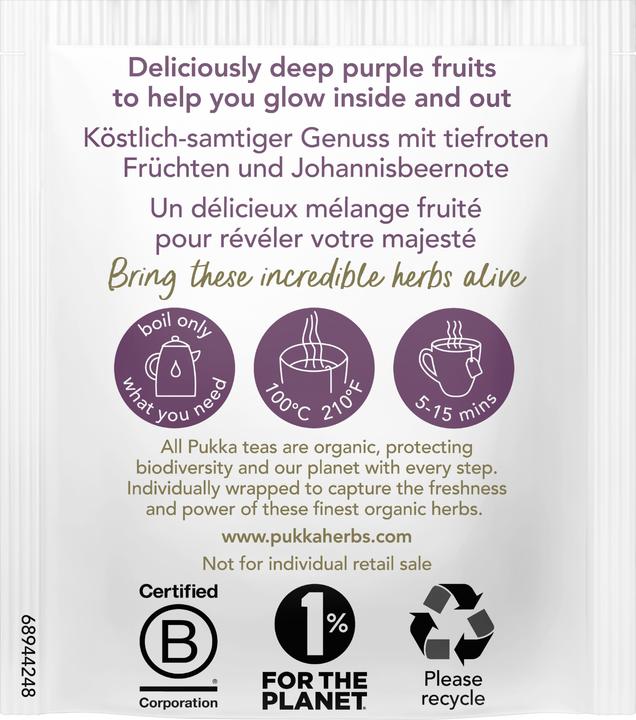 Actual product image Pukka Charming Cassis (38 g)