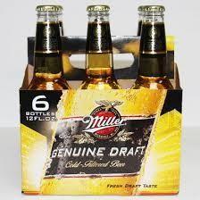 Actual product image Miller Brewing Miller Genuine Draft beer case 24 x 330 ml / 4.7 % USA (24 x 33 cl)
