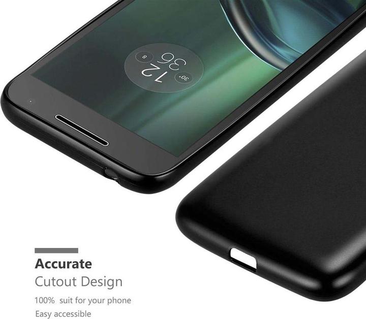 Image du produit Cadorabo Couverture métallique mate TPU (Motorola Moto G4 Play)