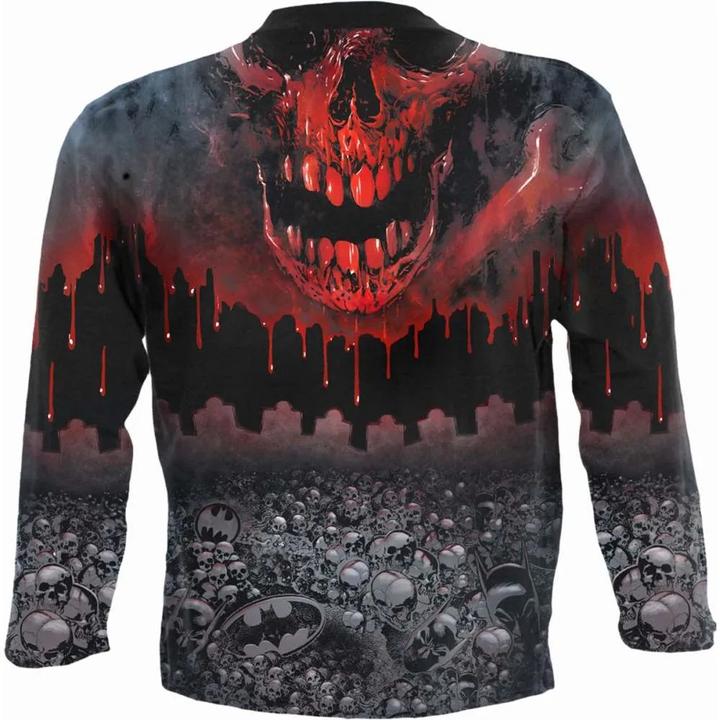 Immagine prodotto Batman Asylum Wrap Maglietta Manica Lunga Adulto Unisex (S)