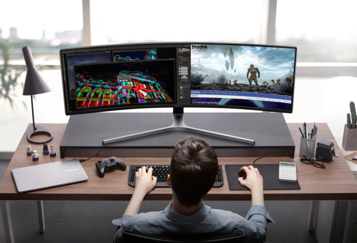 Image du produit Samsung Lc49hg90dmuxen (3840 x 1080 pixels, 49")