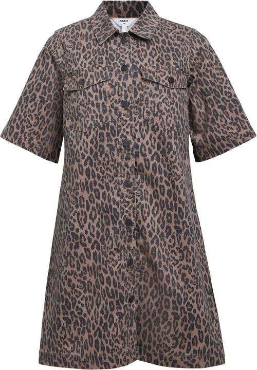 Object Leoprint Minikleid (XS)