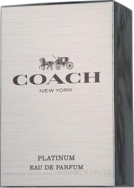 Actual product image Coach Men Platinum (Eau de parfum, 100 ml)