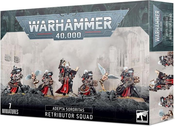 Actual product image Games Workshop Warhammer 40,000 - Adepta Sororitas Retributor Squad (Plastic)