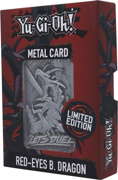 Image du produit Yu-Gi-Oh ! - Red Eyes B. Dragon - Carte Métal Collector