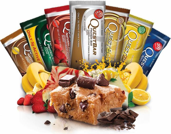 Actual product image Quest Nutrition Bar (Birthday cake, 1 pcs., 720 g)