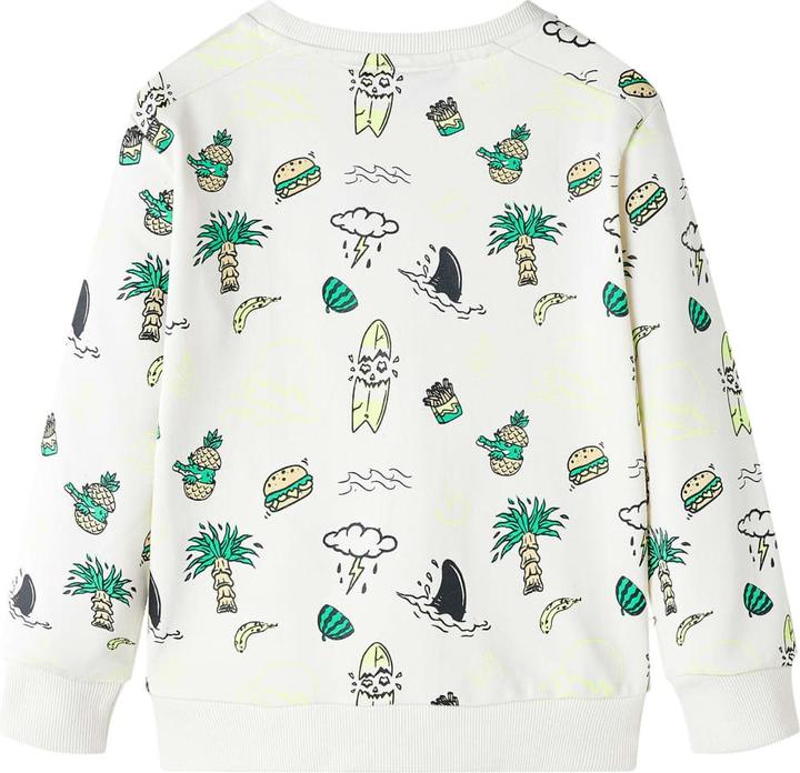 Produktbild VidaXL Kinder-Sweatshirt Helles Ecru 92,Material: 80 % Baumwolle (92)