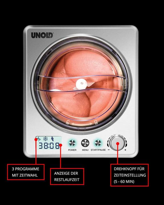 Image du produit Unold Eismaschine Exklusiv inkl. Eisbuch