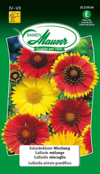 Produktbild Samen Mauser Kokardenblume Mischung (Gemüsesamen)