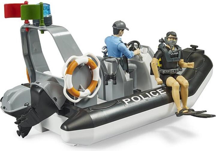 Immagine prodotto Bruder Gommone della polizia