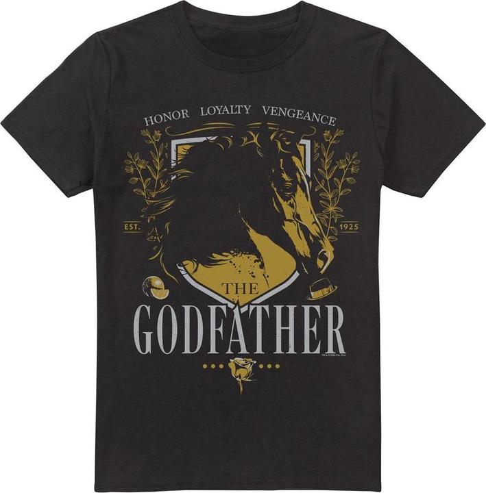 Actual product image The Godfather Mens Crest T-Shirt (S)