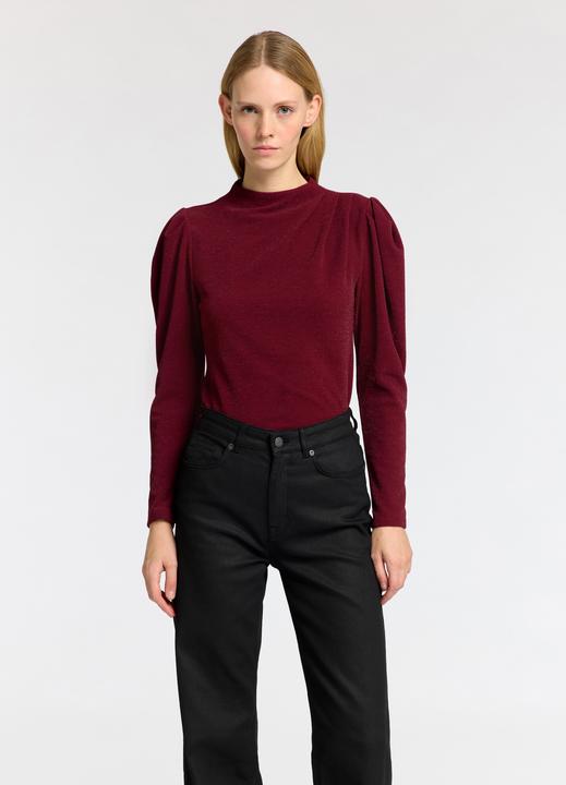 Image du produit Selected Femme Haut drapé à manches longues (XL)