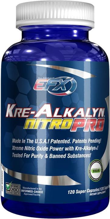 Image du produit EFX Kre-Alkalyn Nitro PRO (120 pièce(s), Capsules)