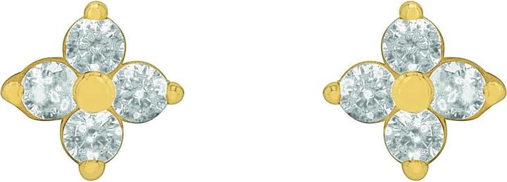 Actual product image zz_ArchivedByPCD_Amor Schmuck_zu_Amor Amor Ohrschmuck für Damen, Gold 375, Zirkonia synth. | Blume (9 ct, Gold 375)