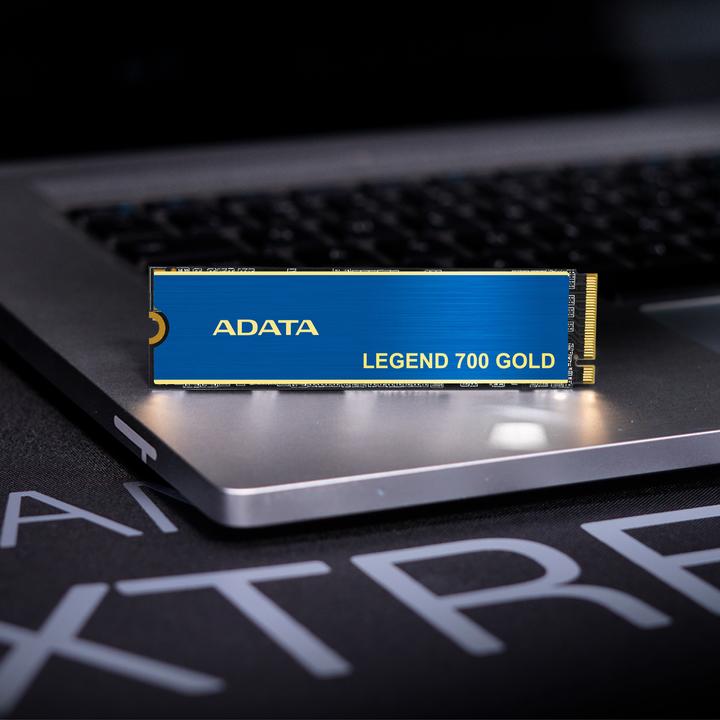 Actual product image Adata SSD 2TB M.2 PCI-E NVMe Legend 700 GOLD retail (2000 GB, M.2 2280)