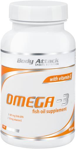 Produktbild Body Attack Omega 3 (90 Stück, Kapseln)