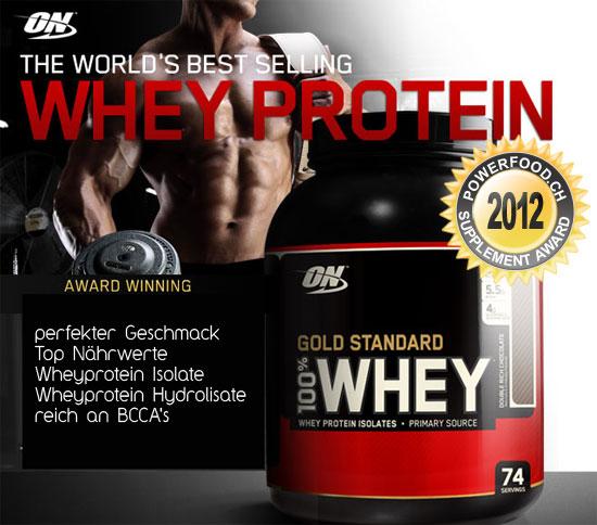 Image du produit Optimum Nutrition 100% Whey Gold Standard (Delicious Strawberry, 1 pcs, 4540 g)
