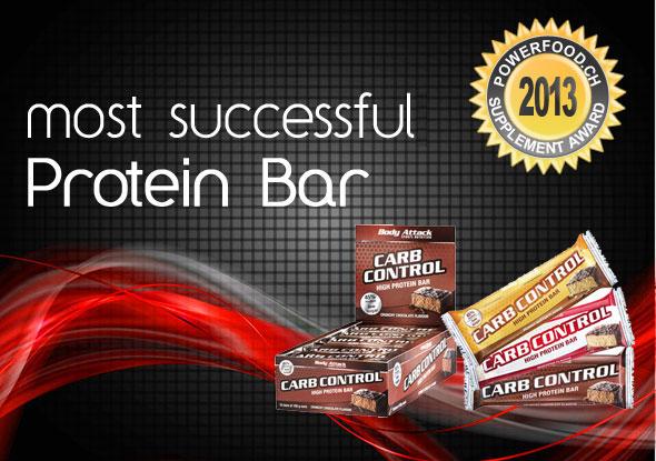 Actual product image Body Attack Carb Control (15x100g bars) (Stracciatella, 15 pcs., 1500 g)
