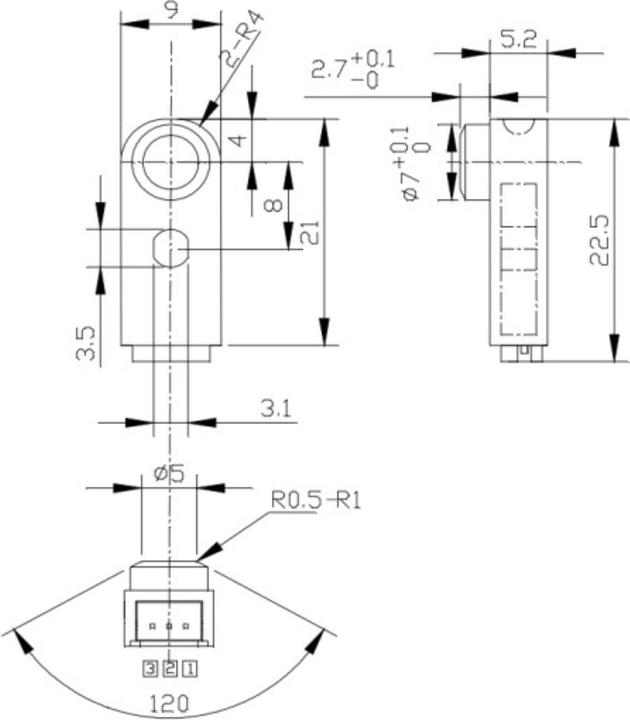 Image du produit DFRobot Barrière lumineuse IR 4m