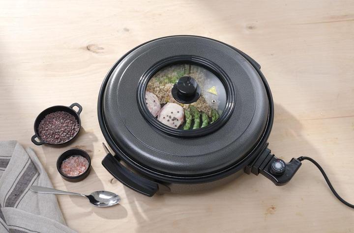Actual product image Hendi electric party pan, 500x190mm (50 cm, Frying pan, Aluminium)