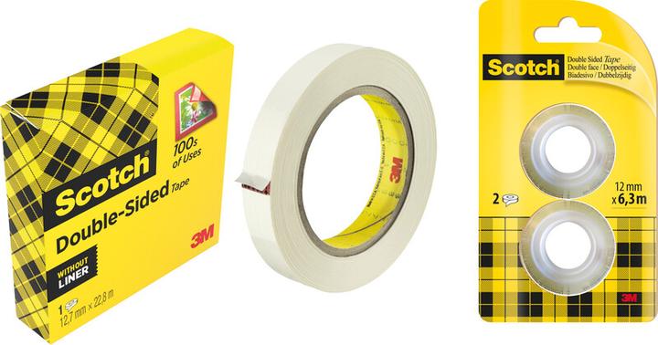 Produktbild Scotch Doppelseitiges Klebeband (12.12 mm)