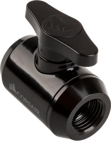 Actual product image Corsair Hydro X Series XF Adapter Shut-off ball valve