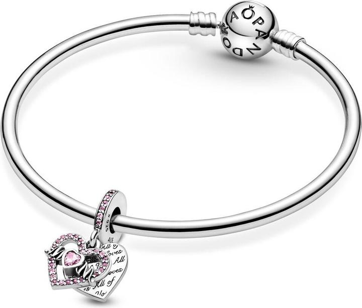 Produktbild Pandora Heart & Mum Charm (Sterling-Silber)