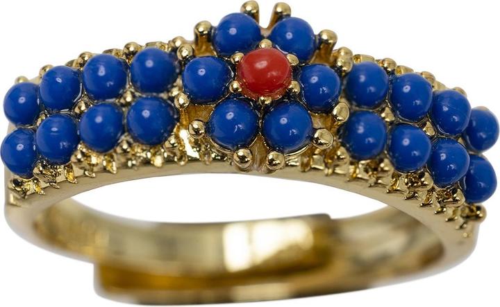 Image du produit Uzurii The Amazon Ring Blue (Taille unique, Argent 925)