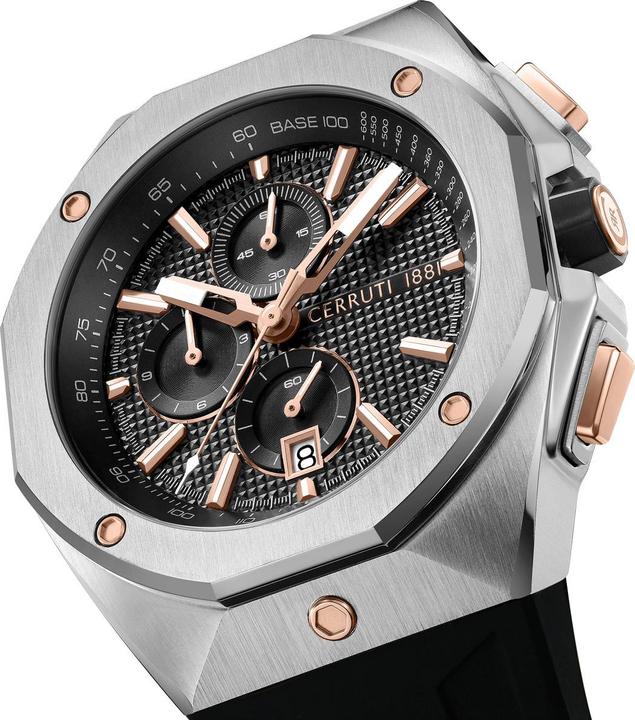 Actual product image Cerruti 1881 CIWGO0073201 Arezzo Chrono (Chronograph, 43 mm)