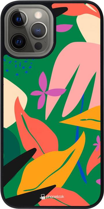 Actual product image PhoneLook Cover Silicone black Abstract Jungle (Apple iPhone 12 Pro Max)
